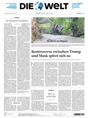 DIE WELT (08.07.2025)