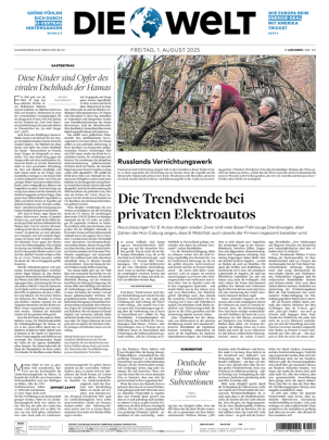 DIE WELT (01.08.2025)