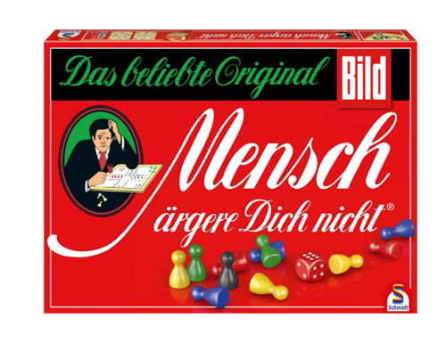 Brettspiel Mensch ärgere Dich nicht - BILD-Edition