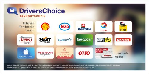 DriversChoice TankGutschein 20 Euro