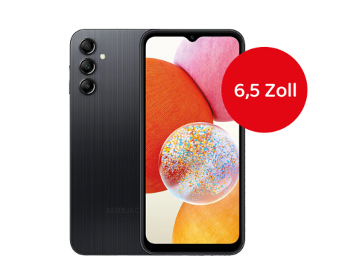 Smartphone Samsung Galaxy A14 Dual Sim 128GB black