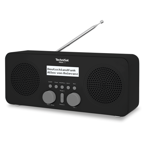 TechniSat Digitalradio VIOLA 2 S, schwarz