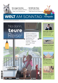 WELT AM SONNTAG Kompakt