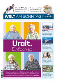 WELT AM SONNTAG Kompakt