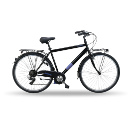 Herrenrad Tecnobike Citybike 28", nero