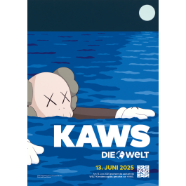 Plakat Künstlerausgabe 2025 - KAWS