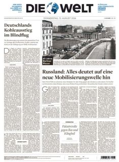 DIE WELT (13.08.2026)