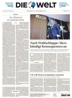 DIE WELT (08.09.2026)