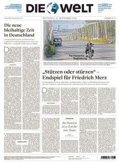 DIE WELT (16.09.2026)
