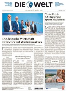 DIE WELT (25.09.2026)