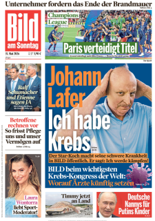 BILD am SONNTAG (31.05.2026)