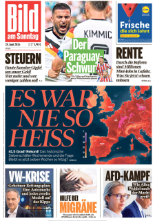 BILD am SONNTAG (28.06.2026)