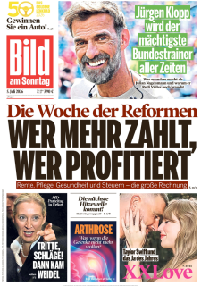 BILD am SONNTAG (05.07.2026)