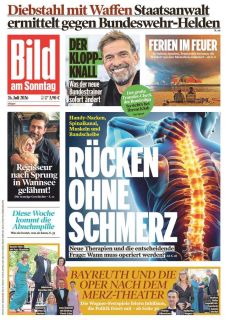 BILD am SONNTAG (26.07.2026)