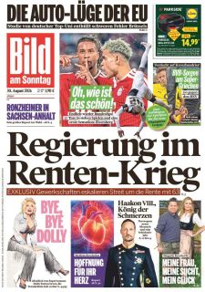 BILD am SONNTAG (30.08.2026)