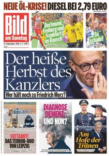 BILD am SONNTAG (13.09.2026)