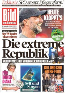 BILD am SONNTAG (27.09.2026)