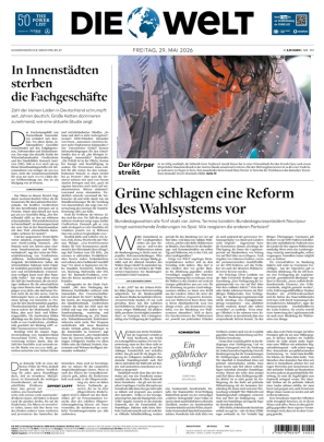 DIE WELT (29.05.2026)