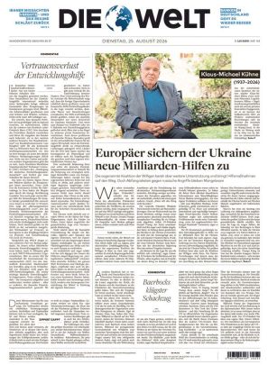 DIE WELT (25.08.2026)