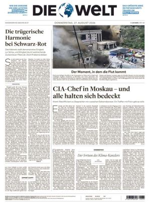 DIE WELT (27.08.2026)
