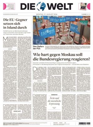 DIE WELT (31.08.2026)