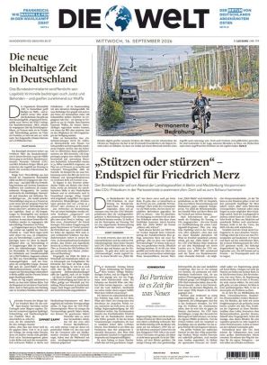 DIE WELT (16.09.2026)