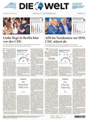 DIE WELT (21.09.2026)