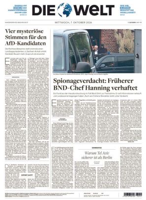 DIE WELT (07.10.2026)