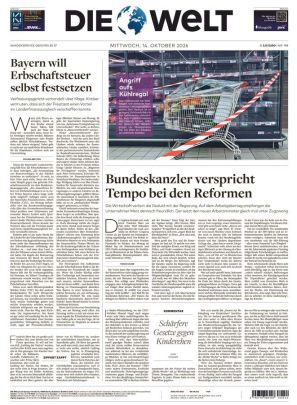 DIE WELT (14.10.2026)