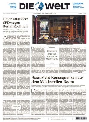 DIE WELT (20.10.2026)