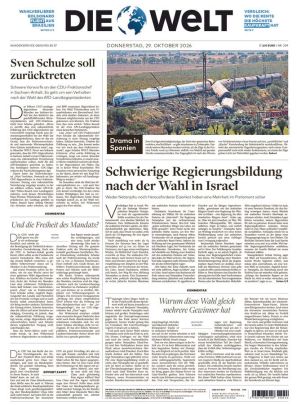 DIE WELT (29.10.2026)