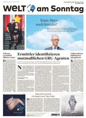 WELT AM SONNTAG (13.09.2026)