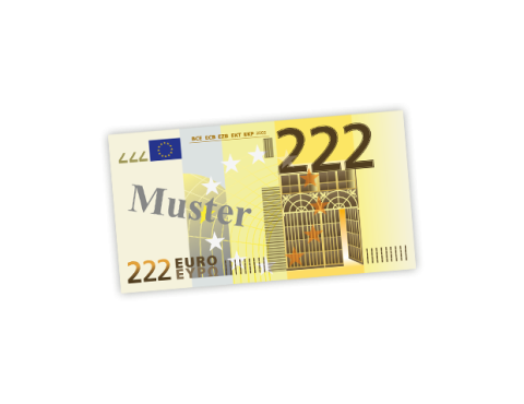 Geldprämie 222 Euro