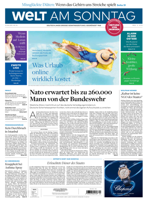 WELT Markenabo Montag-Samstag