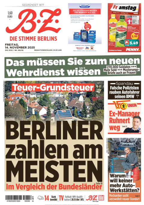 B.Z. Premium Montag - Samstag