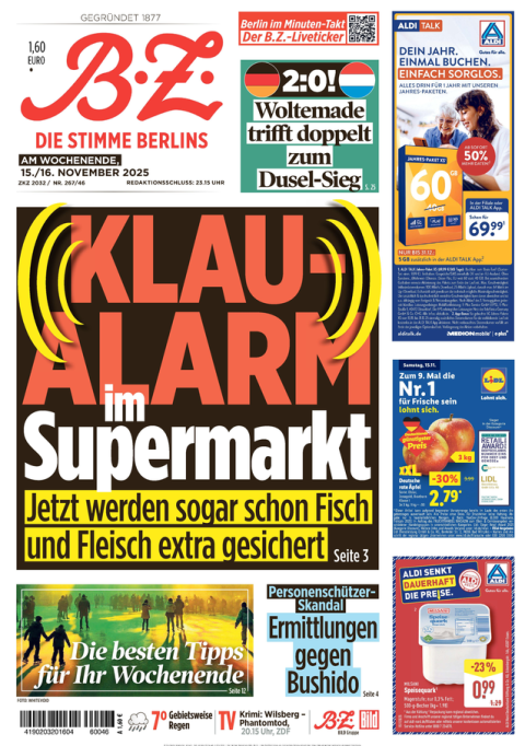 B.Z. Premium Montag - Samstag