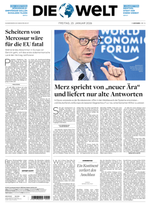 DIE WELT (23.01.2026)