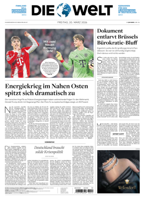 DIE WELT (20.03.2026)