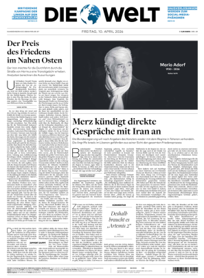 DIE WELT (10.04.2026)