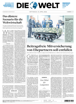 DIE WELT (15.04.2026)