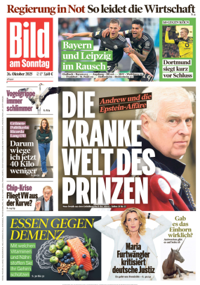 BILD am SONNTAG (26.10.2025)