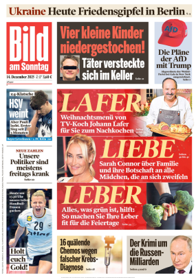 BILD am SONNTAG (14.12.2025)
