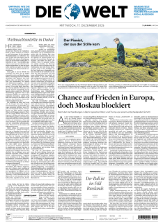 DIE WELT (17.12.2025)
