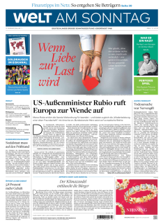 WELT AM SONNTAG (15.02.2026)