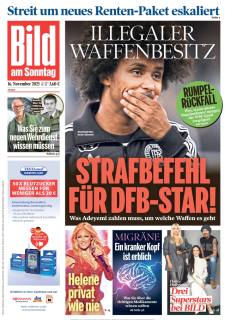 BILD am SONNTAG (16.11.2025)