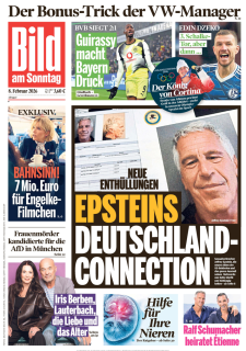 BILD am SONNTAG (08.02.2026)