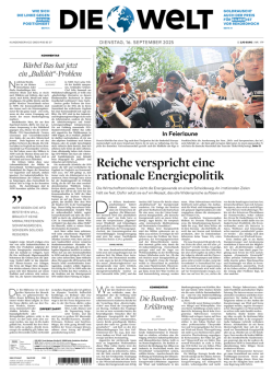 DIE WELT (16.09.2025)