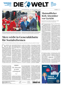 DIE WELT (18.09.2025)
