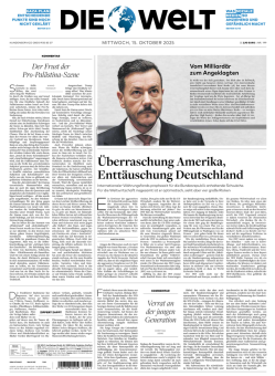 DIE WELT (15.10.2025)