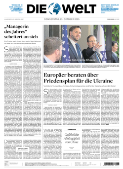 DIE WELT (23.10.2025)